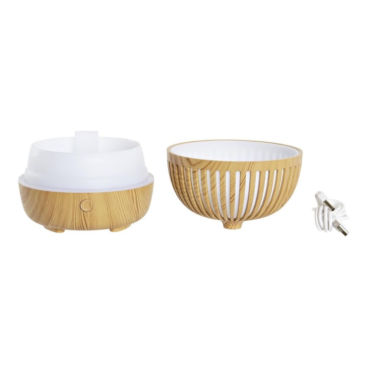 Duftspreder til essentielle olier DKD Home Decor Natur 180 ml
