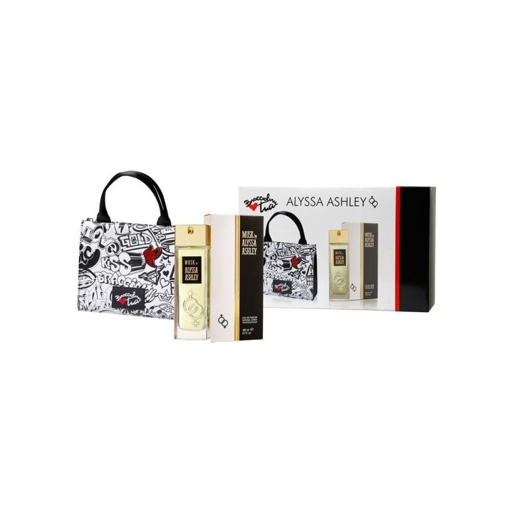 Set de Perfume Mujer Alyssa Ashley Musk EDP 2 Piezas