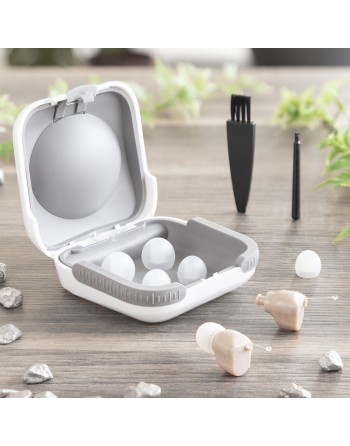 Amplificatore Acustico Intrauricolare con Accessori Hearzy InnovaGoods 2 Unità
