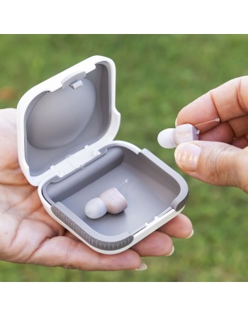 Amplificatore Acustico Intrauricolare con Accessori Hearzy InnovaGoods 2 Unità