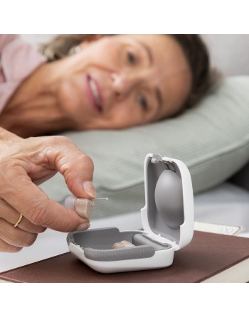 Amplificatore Acustico Intrauricolare con Accessori Hearzy InnovaGoods 2 Unità