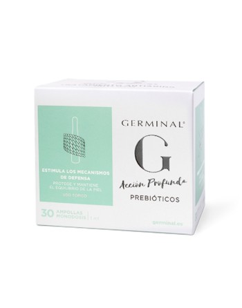 Capsules anti-âge Germinal Acción Profunda Ampoules x 30 Prebioticos 1 ml