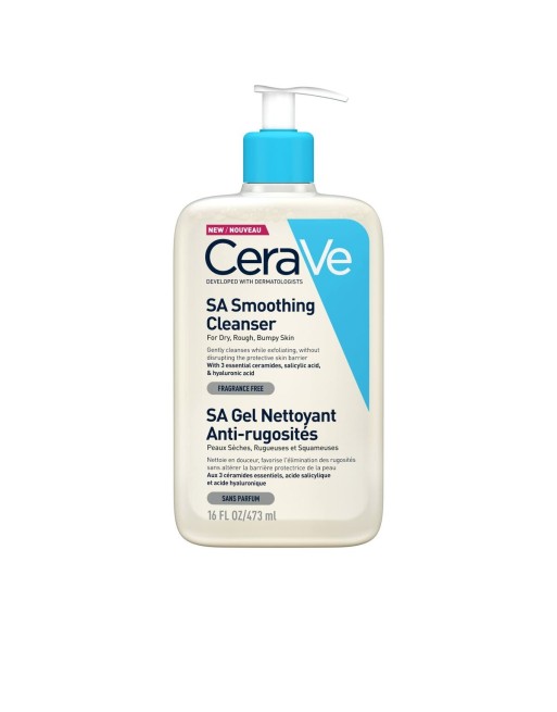 Gel nettoyant visage CeraVe Sa Smoothing Cleanser 473 ml