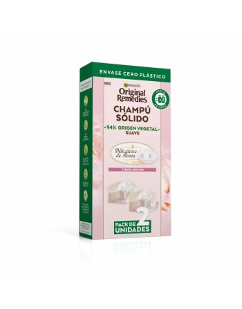 Champú Sólido Garnier Original Remedies 2 x 60 g Avena