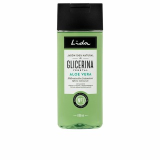 Jabón Líquido Corporal Con Aloe Vera Lida Jabón Natural 100 % natural 600 ml