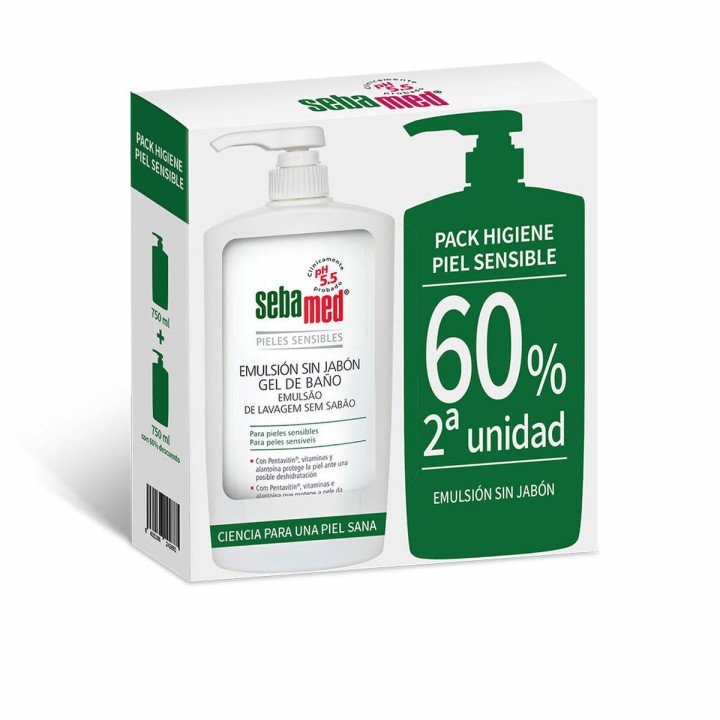 Shower Gel Uden Sæbe Sebamed Følsom hud 2 enheder