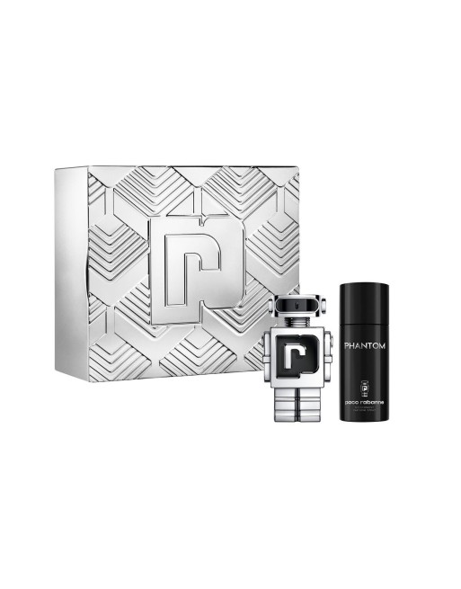 Men's Perfume Set Paco Rabanne Phantom EDT 2 Pieces