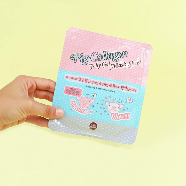 Ansigtsmaske Holika Holika Pig-Collagen