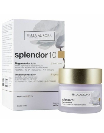 Crema de Noche Splendor 10 Bella Aurora Splendor (50 ml) 50 ml