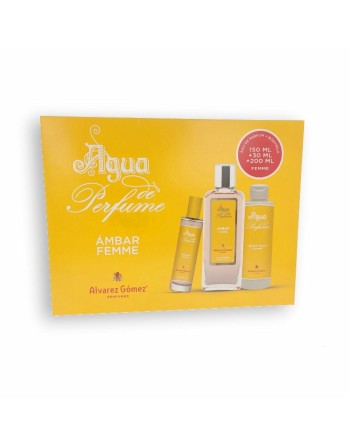 Set de Parfum Femme Alvarez Gomez Ambar 3 Pièces