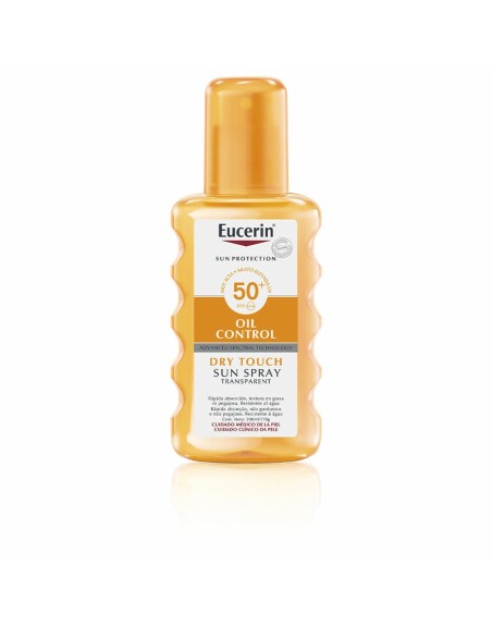 Protector Solar Corporal en Spray Eucerin Transparente SPF 50 (200 ml)