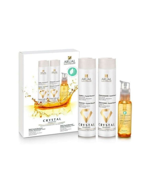 Set per Capelli Arual Crystal Diamond Capelli 3 Pezzi