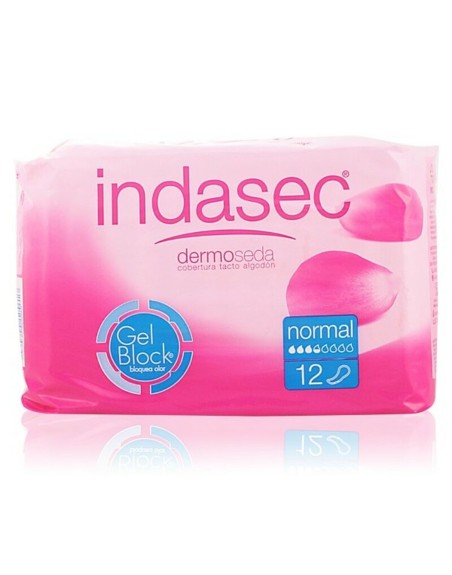 Assorbenti da incontinenza Dermoseda Indasec Discreet (12 uds) 12 Unità (Parafarmacia)