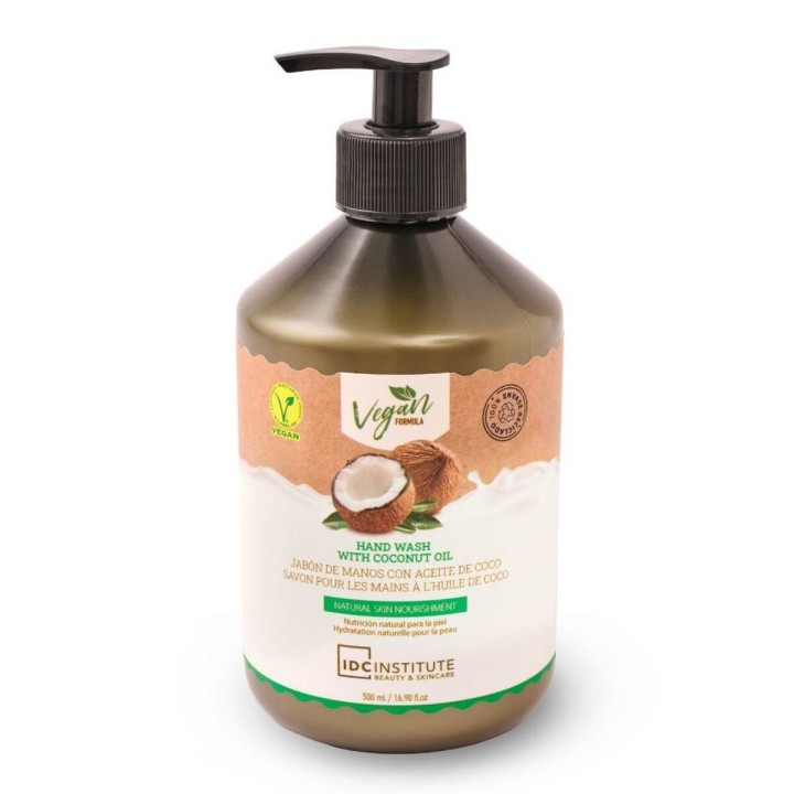 Sabonete de Mãos Líquido com Doseador IDC Institute Kokosnøddeolie (500 ml)