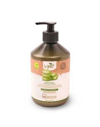 Sapone Liquido Mani con Dosatore IDC Institute Aloe Vera (500 ml)
