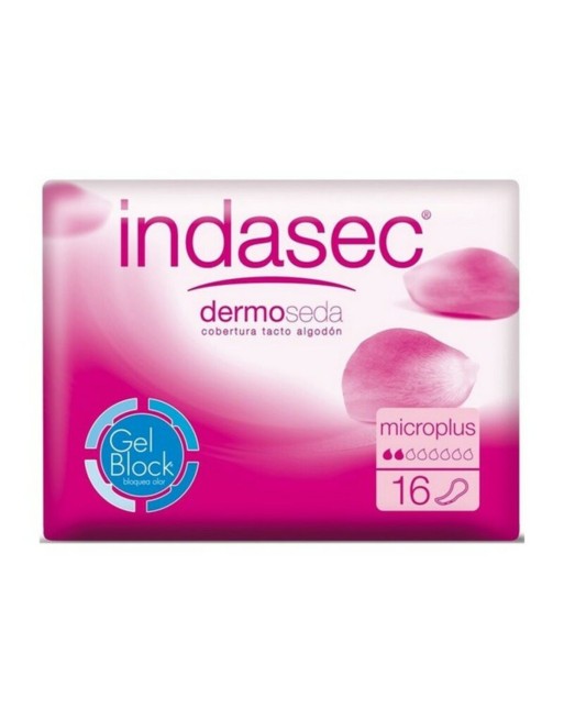 Assorbenti da incontinenza Dermoseda Micro Plus Indasec 1233-29214 (16 uds) 16 Unità (Parafarmacia)