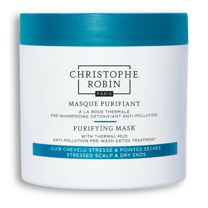 Mascarilla Capilar Christophe Robin Purifying Mud 250 ml