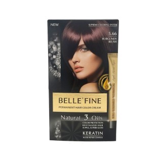 Permanent Farve Belle´Fine Nº 5.66 Rød Bourgogne (30 ml)
