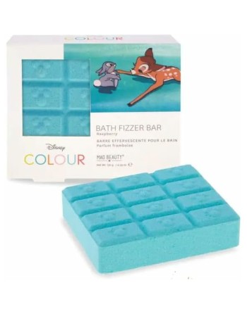 Effervescente Mad Beauty Bath Fizzer Bar Lampone Bomba da Bagno