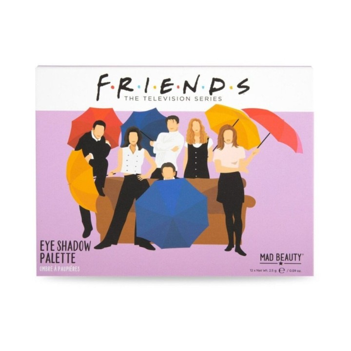 Paleta de Sombras de Ojos Mad Beauty Friends II