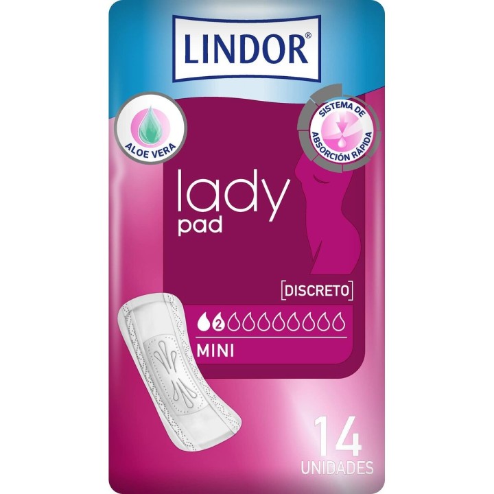Inkontinens Hygiejnebind Lindor Lady Pad Mini 14 enheder