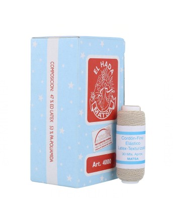 Bobina de hilo Elástico Beige (4 m)