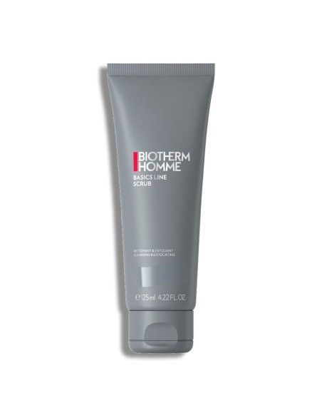 Ansigtsrens Biotherm Homme Basics Line Eksfolierende produkt 125 ml