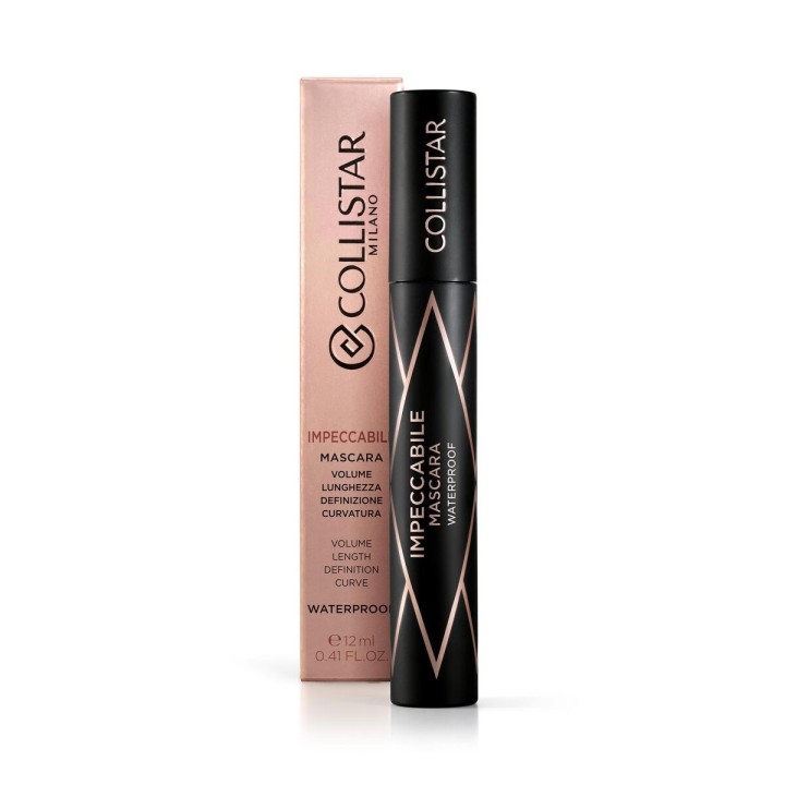Mascara til Øjenvipper Collistar Impeccabile Vandafvisende 12 ml