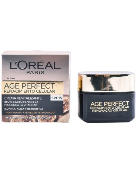 Crema de Día Nutritiva L'Oreal Make Up Age Perfect SPF 15 (50 ml) (50 ml)