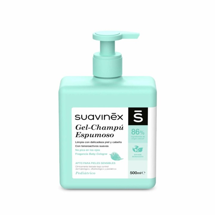 Børneshampoo Suavinex Mousserende (500 ml)