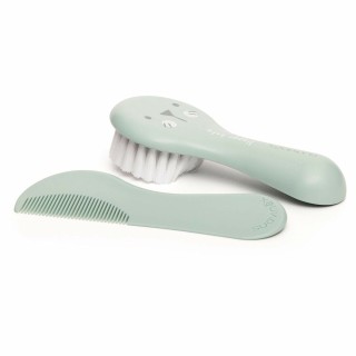 Ensemble de peignes/brosses Suavinex Hygge Baby Vert 2 Unités (2 Pièces)