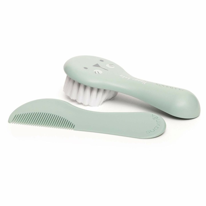 Ensemble de peignes/brosses Suavinex Hygge Baby Vert 2 Unités (2 Pièces)