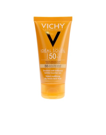 Protector Solar con Color Vichy Idéal Soleil Natural Spf 50 50 ml
