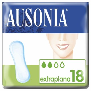 Compresas Extraplanas Ausonia 18 Unidades