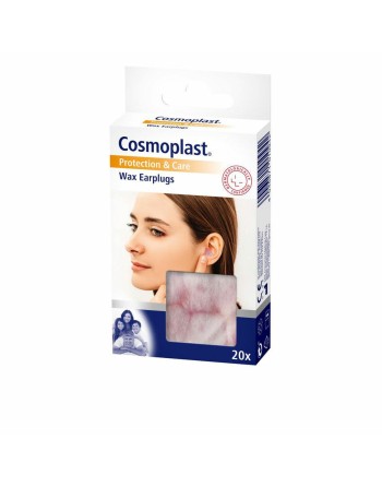 Bouchons pour les Oreilles Cosmoplast Cire 20 Unités