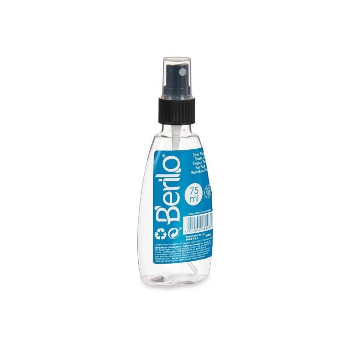 Pulvérisateur Noir Transparent Plastique (75 ml) (30 Unités)