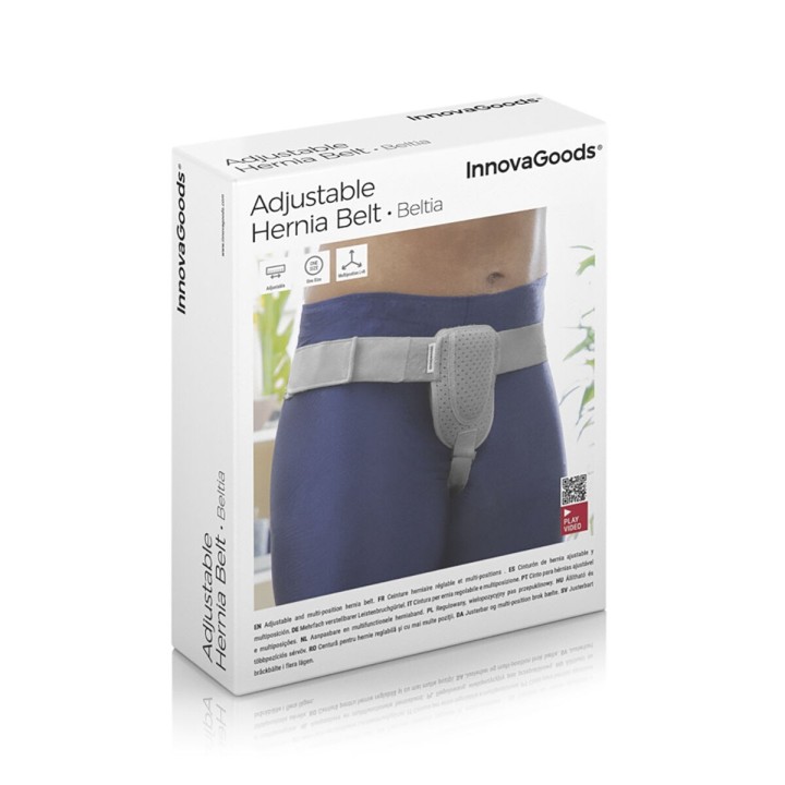 Justérbart lyskebrokbælte Beltia InnovaGoods