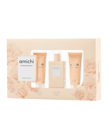 Women's Perfume Set Amichi Intense Bouquet 3 Pieces