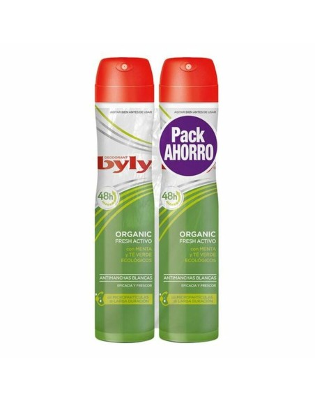 Deospray Organic Extra Fresh Byly (2 uds)