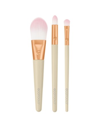 Set of Make-up Brushes Ecotools Ready Glow Limited edition 3 Pieces
