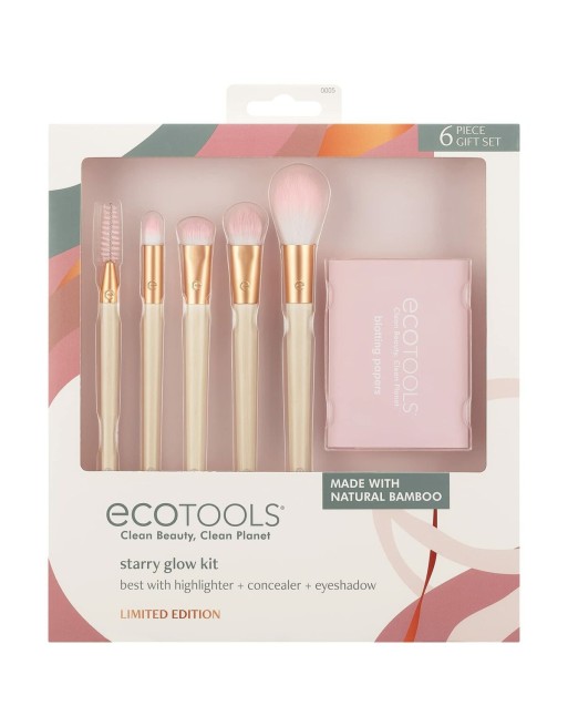Sæt med Makeup Børster Ecotools Starry Eye Limited edition 6 Dele