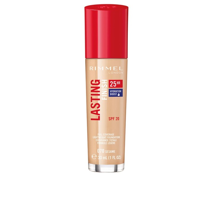 Base de Maquillaje Fluida Rimmel London Lasting Finish Nº 070 Spf 20