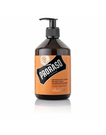 Shampooing de barbe Proraso Wood and Spice (500 ml)