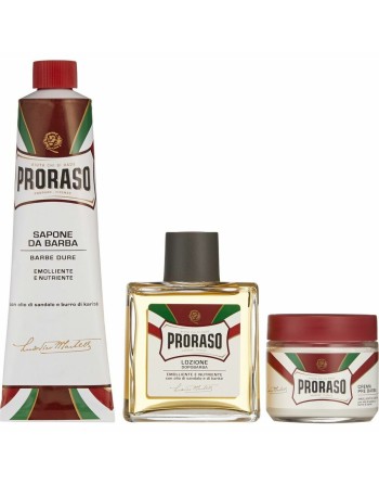 Set para el Afeitado Proraso Red Vintage Primadopo 3 Piezas