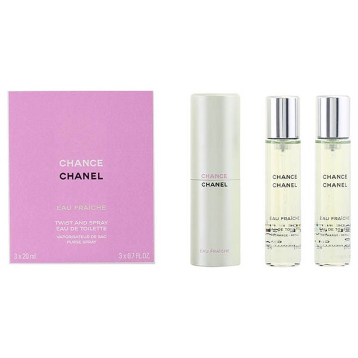 Parfume sæt til kvinder Chance Eau Fraiche Chanel Chance Eau Fraiche (3 pcs)