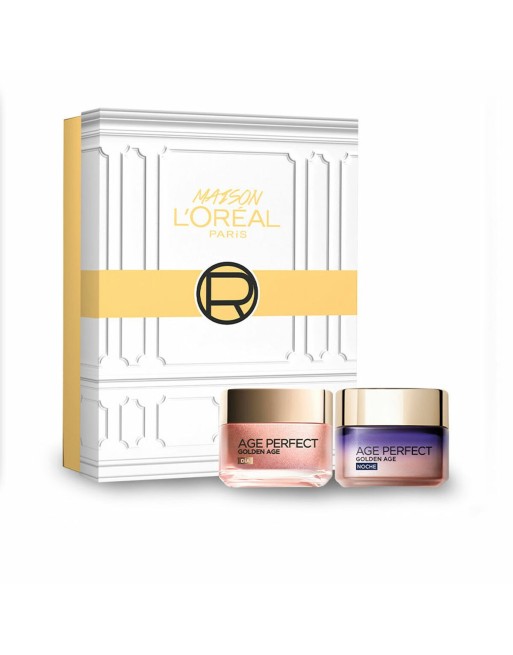 Cosmetic Set L'Oreal Make Up Age Perfect Anti-ageing 2 Pieces
