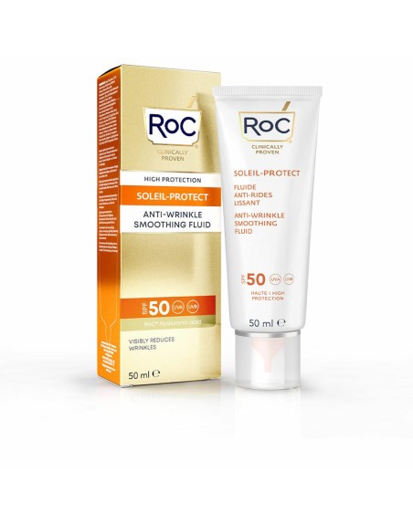 Écran solaire visage Roc Protección Solar 50 ml Spf 50
