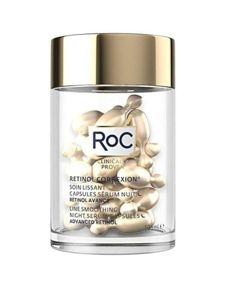 Sérum visage Roc Line Smoothing Rétinol Nuit 30 Capsules