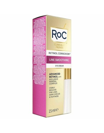 Cream for Eye Area Roc Line Smoothing Retinol (15 ml)
