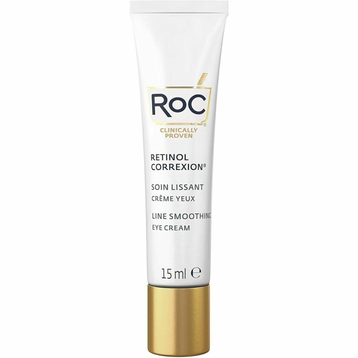 Creme til Øjenpleje Roc Line Smoothing Retinol (15 ml)